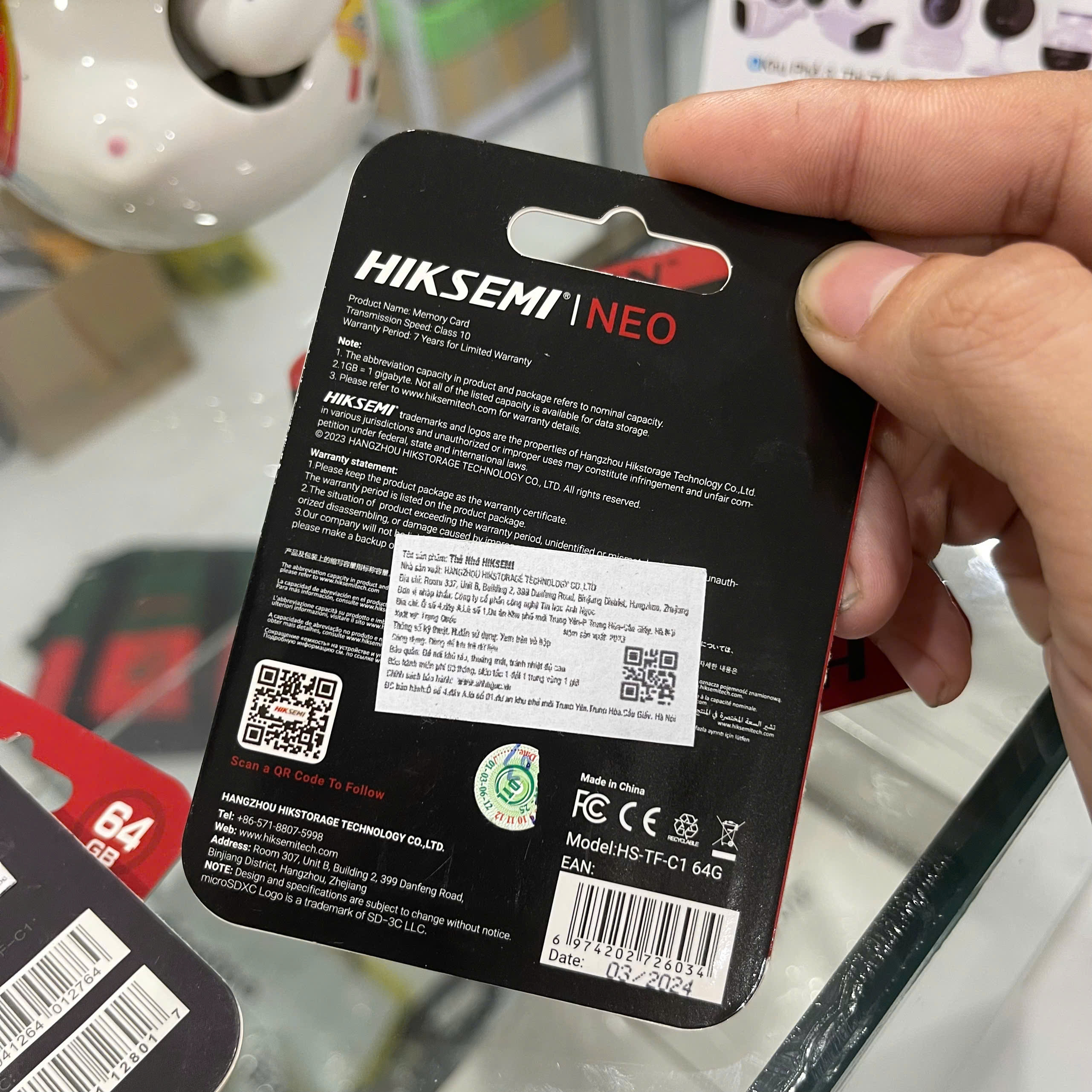 Thẻ nhớ Camera Hiksemi 64G